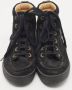 Chanel Vintage Pre-owned Leather sneakers Black Dames - Thumbnail 3