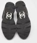 Chanel Vintage Pre-owned Leather sneakers Black Dames - Thumbnail 5