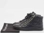 Chanel Vintage Pre-owned Leather sneakers Black Dames - Thumbnail 9