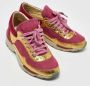 Chanel Vintage Pre-owned Leather sneakers Pink Dames - Thumbnail 4