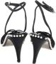 Chanel Vintage Pre-owned Satin sandals Black Dames - Thumbnail 4