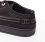 Chanel Vintage Pre-owned Satin sneakers Black Dames - Thumbnail 2