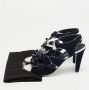 Chanel Vintage Pre-owned Suede sandals Blue Dames - Thumbnail 9