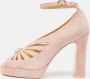Chanel Vintage Pre-owned Suede sandals Pink Dames - Thumbnail 2