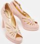 Chanel Vintage Pre-owned Suede sandals Pink Dames - Thumbnail 4