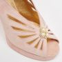 Chanel Vintage Pre-owned Suede sandals Pink Dames - Thumbnail 7