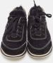 Chanel Vintage Pre-owned Suede sneakers Black Dames - Thumbnail 3