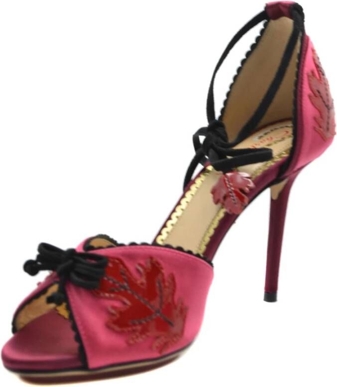 Charlotte Olympia Sandals Roze Dames