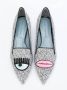 Chiara Ferragni Collection Ballerinas Gray Dames - Thumbnail 3