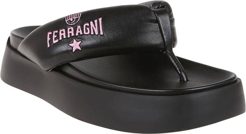 Chiara Ferragni Collection Flip Flops Zwart Dames