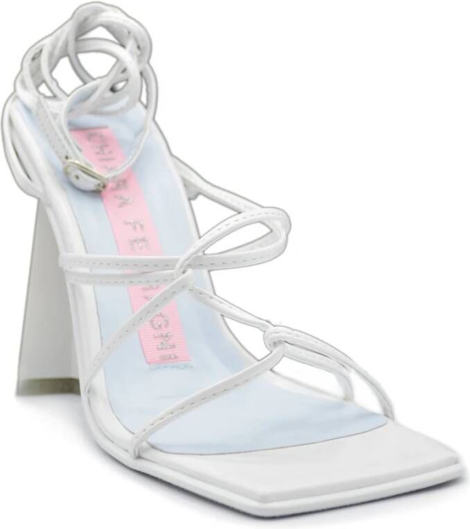 Chiara Ferragni Collection Sandalen met hoge hakken Wit Dames