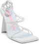 Chiara Ferragni Collection Sandalen met hoge hakken Wit Dames - Thumbnail 5