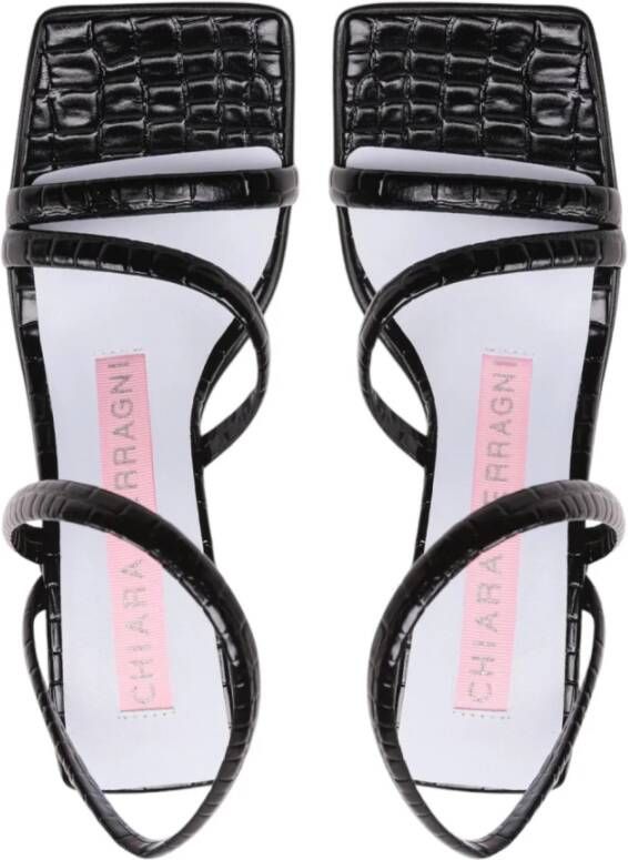 Chiara Ferragni Collection Hoge hak sandalen Black Dames