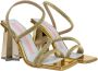 Chiara Ferragni Collection Star Heel Strass Sandalen Green Dames - Thumbnail 4