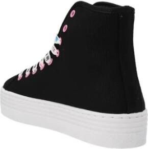 Chiara Ferragni Collection Hoge Top Sneakers Black Dames