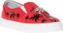 Chiara Ferragni Collection Rode Canvas Instappers Red Dames - Thumbnail 2