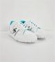 Chiara Ferragni Collection Witte Logo Sneaker Rubberen Zool Ronde Neus Vetersluiting White Dames - Thumbnail 6