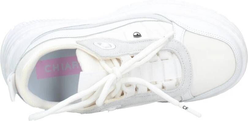 Chiara Ferragni Collection Sneakers Wit White Dames