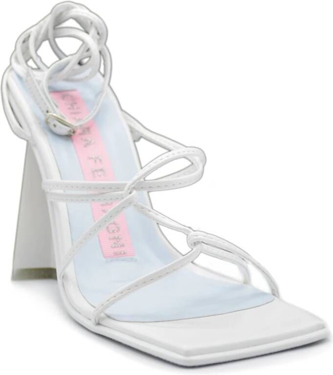 Chiara Ferragni Collection Star Heel Sandalen White Dames