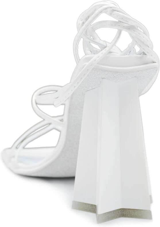 Chiara Ferragni Collection Star Heel Sandalen White Dames