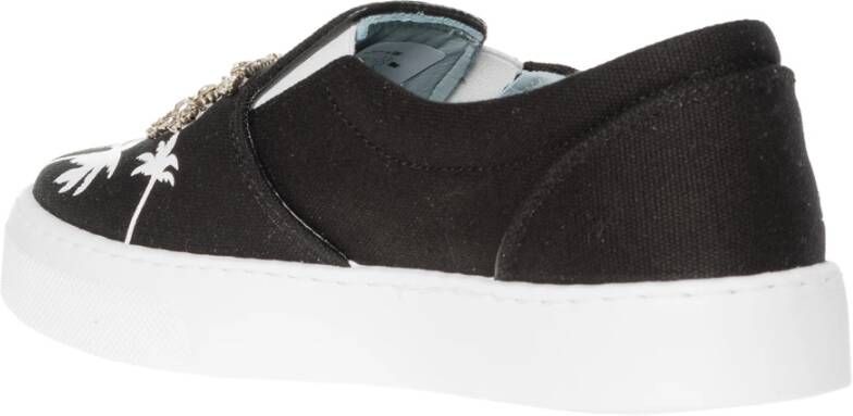 Chiara Ferragni Collection Zwarte Instapcanvas Schoenen Black Dames