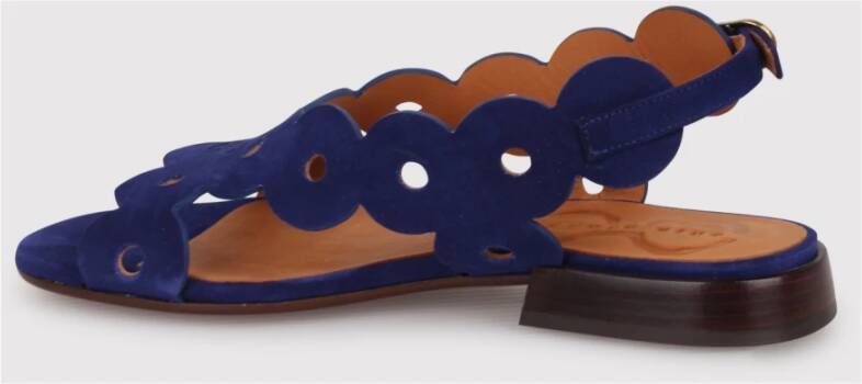 Chie Mihara Abstract Weef Sandalen Blue Dames