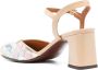 Chie Mihara Beige Amandel Enkelband Blokhak Gray Dames - Thumbnail 3