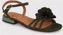 Chie Mihara Bloemenapplicatie Gesp Sandalen Green Dames - Thumbnail 2