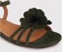 Chie Mihara Bloemenapplicatie Gesp Sandalen Green Dames - Thumbnail 3