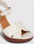 Chie Mihara Blokhak Gesp Enkelband Sandalen Beige Dames - Thumbnail 3