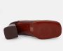 Chie Mihara Bordeaux Platte Schoenen Geometrisch Patroon Red Dames - Thumbnail 4