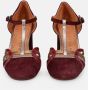 Chie Mihara Bordeaux Sandalen met Leren Afwerking Red Dames - Thumbnail 3