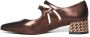 Chie Mihara Bronzen Leren Jersey Schoen Brown Dames - Thumbnail 2