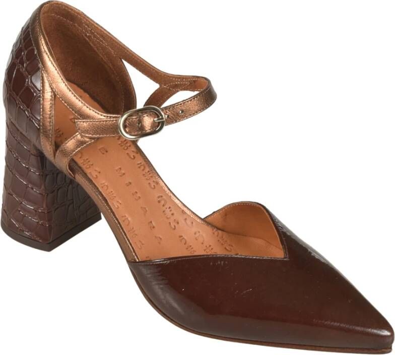 Chie Mihara Bruine Platte Schoenen Brown Dames