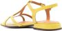 Chie Mihara Citroengele T-Bar Strap Sandalen Yellow Dames - Thumbnail 4