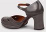 Chie Mihara Demin Pumps met Vlechtdetail Gray Dames - Thumbnail 4