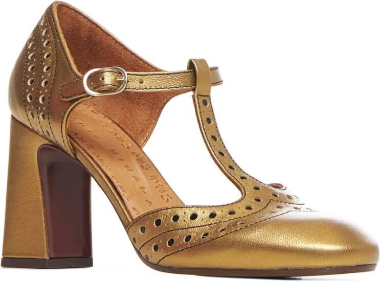 Chie Mihara Elegante Hak Mante Schoen Brown Dames