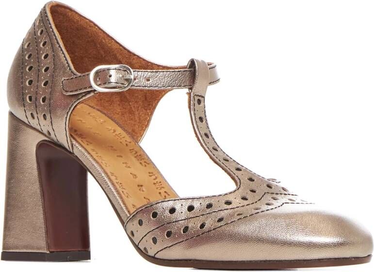 Chie Mihara Elegante Hakken Mante Schoenen Beige Dames