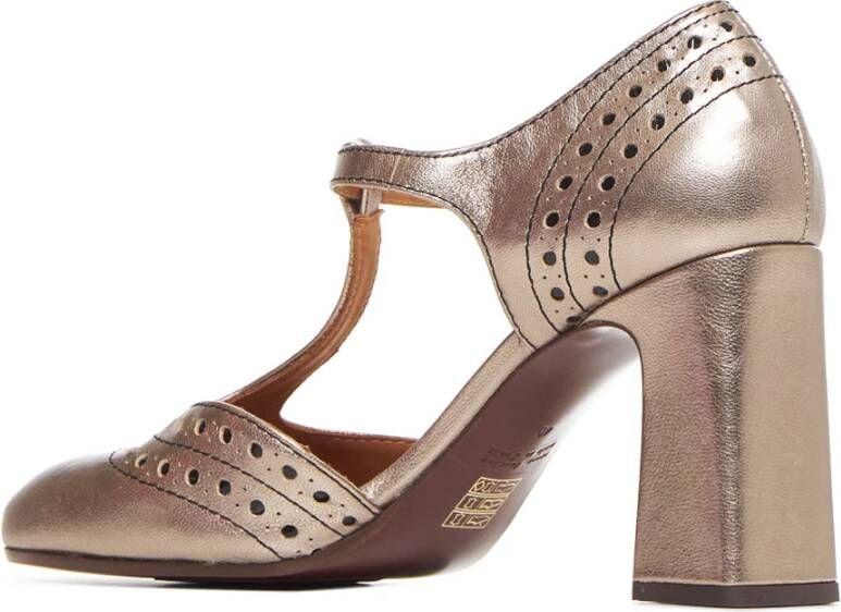 Chie Mihara Elegante Hakken Mante Schoenen Beige Dames