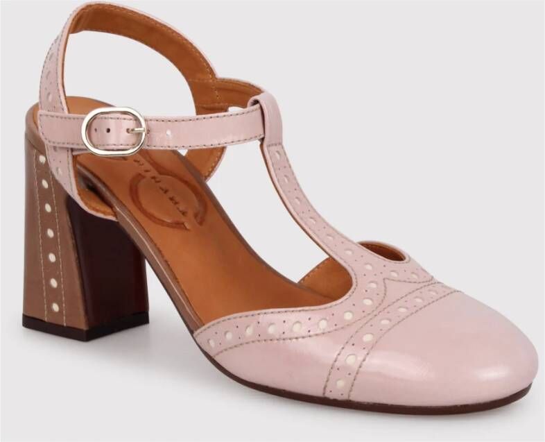 Chie Mihara Elegante Slingback Hoge Hak Pumps Pink Dames