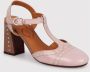 Chie Mihara Elegante Slingback Hoge Hak Pumps Pink Dames - Thumbnail 2