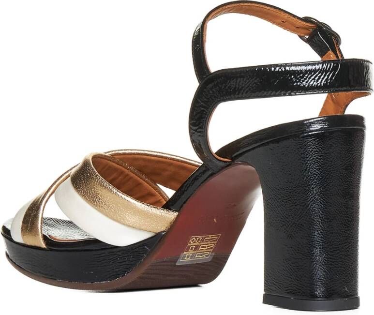 Chie Mihara Gestructureerde Leren Kruisband Sandalen Multicolor Dames