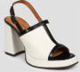 Chie Mihara Geweven Leren Sandalen White Dames - Thumbnail 2