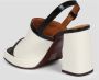 Chie Mihara Geweven Leren Sandalen White Dames - Thumbnail 4