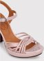 Chie Mihara Geweven motief open teen sandalen Pink Dames - Thumbnail 3