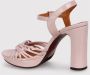 Chie Mihara Geweven motief open teen sandalen Pink Dames - Thumbnail 4