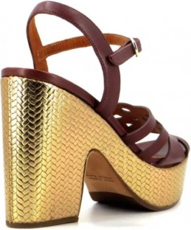 Chie Mihara High Heel Sandals Brown Dames