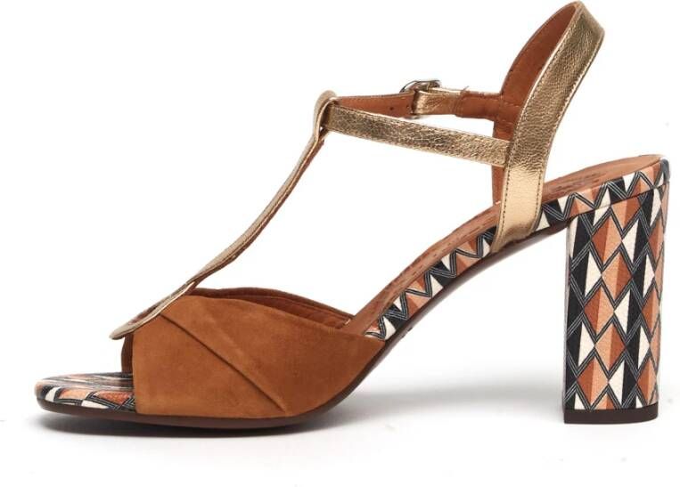 Chie Mihara High Heel Sandals Brown Dames