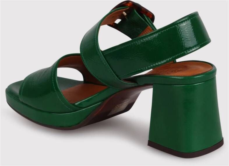 Chie Mihara High Heel Sandals Green Dames