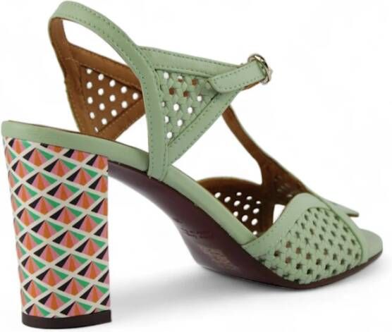 Chie Mihara High Heel Sandals Green Dames